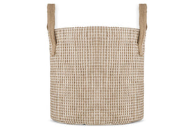 Rohia Basket - Natural & Cream