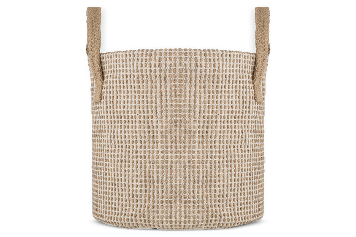 Rohia Basket - Natural & Cream