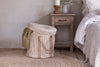 Rohia Laundry Basket - Natural & Cream