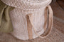 Rohia Laundry Basket - Natural & Cream