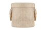 Rohia Laundry Basket - Natural & Cream