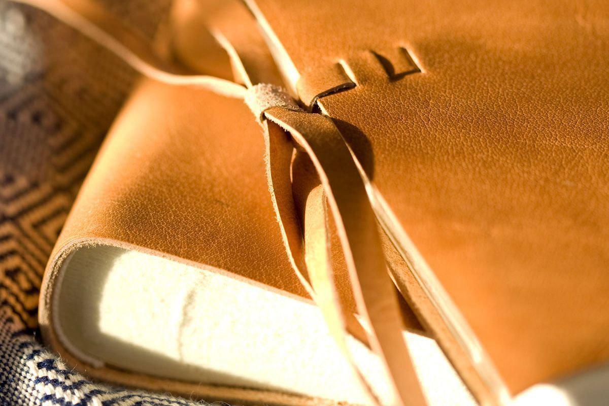 Rustic Leather Photo Album