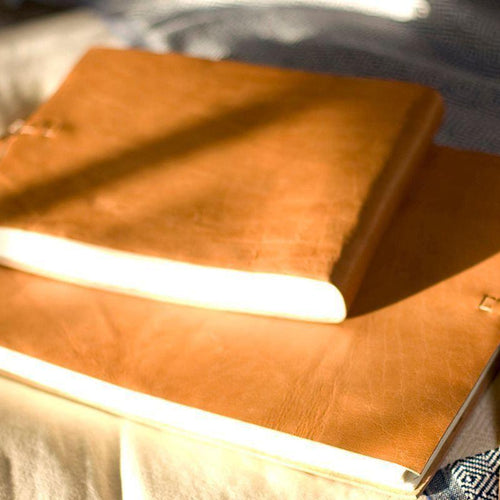 Rustic Leather Photo Album