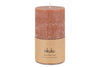 Rustic Soy Blend Pillar Candle - Rust - Large