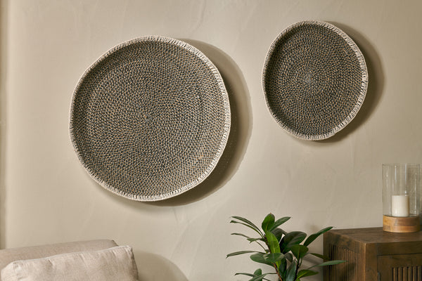 Sadie Basket Wall Art - Black & Natural