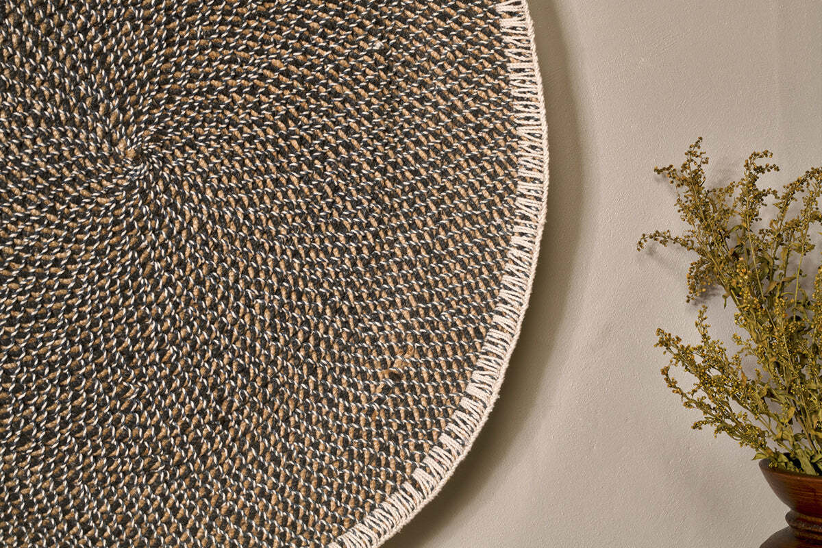 Sadie Basket Wall Art - Black & Natural