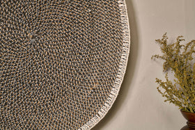 Sadie Basket Wall Art - Black & Natural