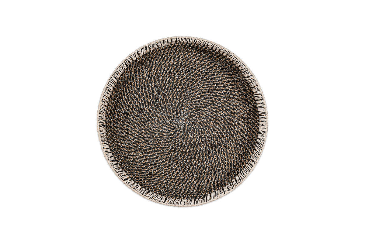 Sadie Basket Wall Art - Black & Natural
