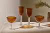 Thimma Champagne Coupe - Amber (Set of 2)