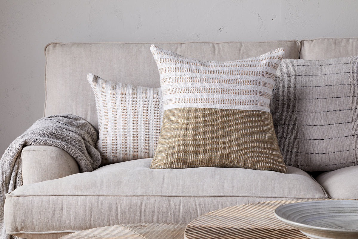 Samata Recycled Cushion Cover - Moss