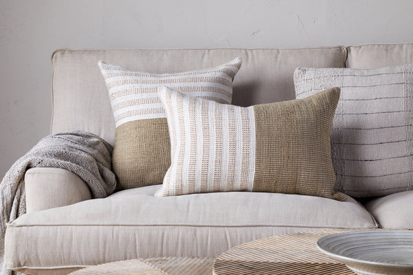 Samata Recycled Cushion Cover - Moss