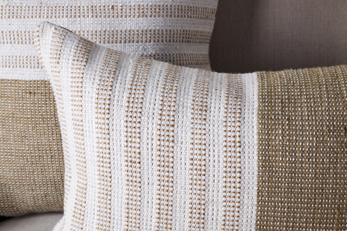 Samata Recycled Cushion Cover - Moss