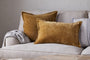 Sela Velvet Cushion Cover - Ochre