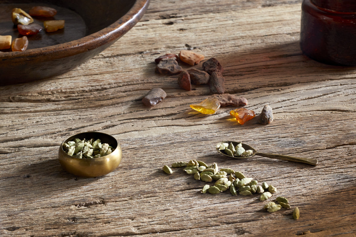 Cardamom & Amber 1 Wick Scented Candle