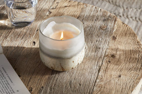 Sea Salt & Moss 1 Wick Scented Candle - Aged Smoke - 1 Wick