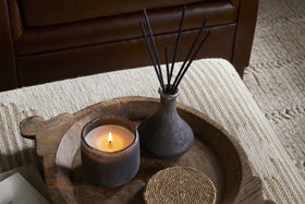 Cedarwood & Fig Reed Diffuser - Frosted Black