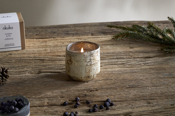 Juniper & Fir 1 Wick Scented Candle