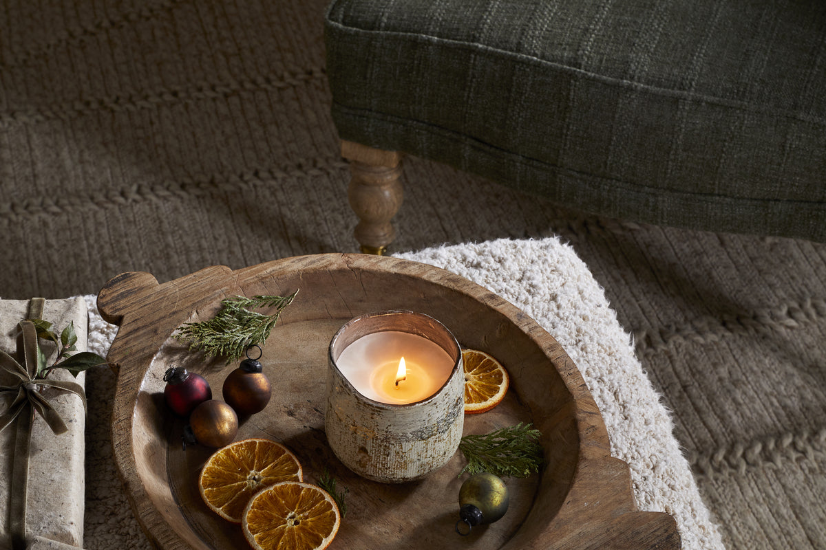 Mandarin & Clove 1 Wick Scented Candle