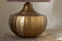Sakiti Cast Aluminium Table Lamp - Antique Brass