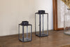 Sia Mini Table Lantern - Black