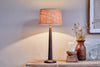 Sahar Mango Wood Table Lamp - Dark Stain-Trade nkuku