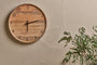 Som Mango Wood Clock - Natural