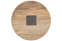 Som Mango Wood Clock - Natural