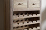 Shanthi Reclaimed Wood Wine Rack - Natural