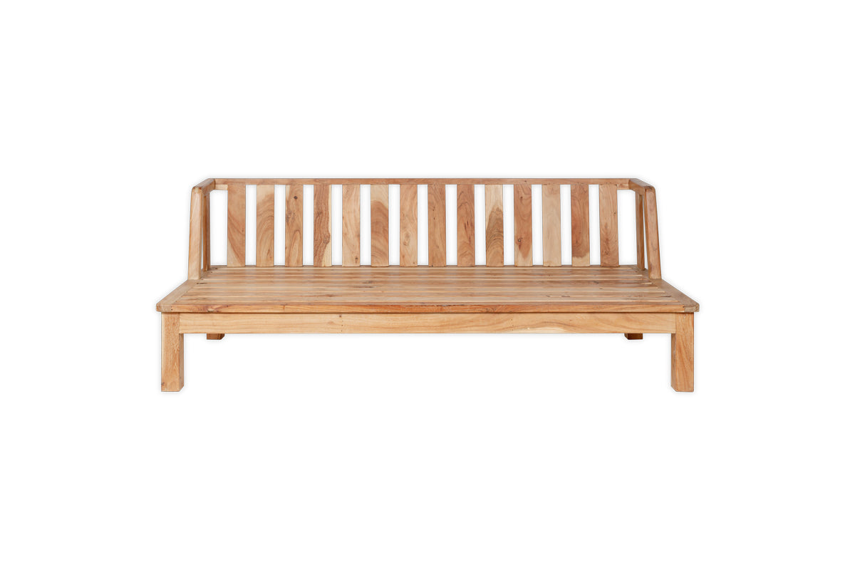 Sadhi Mango Wood Outdoor Sofa-Trade nkuku