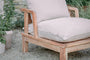 Sadhi Mango Wood Outdoor Love Seat - Natural-Trade nkuku