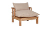 Sadhi Acacia Wood Outdoor Love Seat - Natural