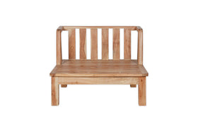 Sadhi Acacia Wood Outdoor Love Seat - Natural