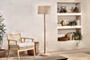 Sahar Mango Wood Floor Lamp