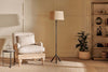 Sahhil Metal Tripod Floor Lamp - Antique Bronze