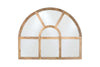 Sande Arched Mango Wood Mirror - Natural