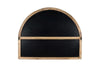 Sande Arched Mango Wood Mirror - Natural
