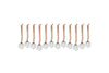 Sardi Star Baubles - Clear (Set of 12)