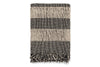 Shal Cotton Throw - Black & Off White