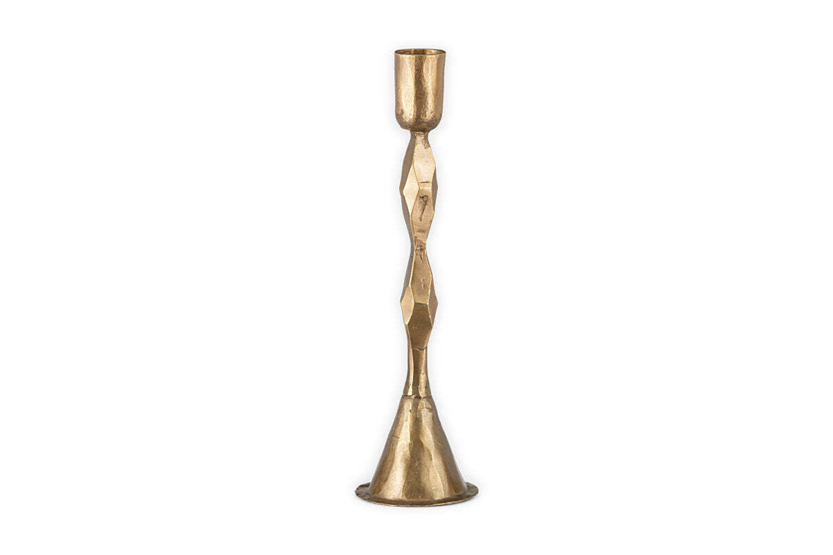 Shani Candlestick - Antique Brass