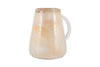 Shirali Marble Swirl Jug - Apricot