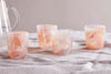 Shirali Marble Swirl Tumbler - Apricot (Set of 4)