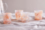 Shirali Marble Swirl Tumbler - Apricot (Set of 4)