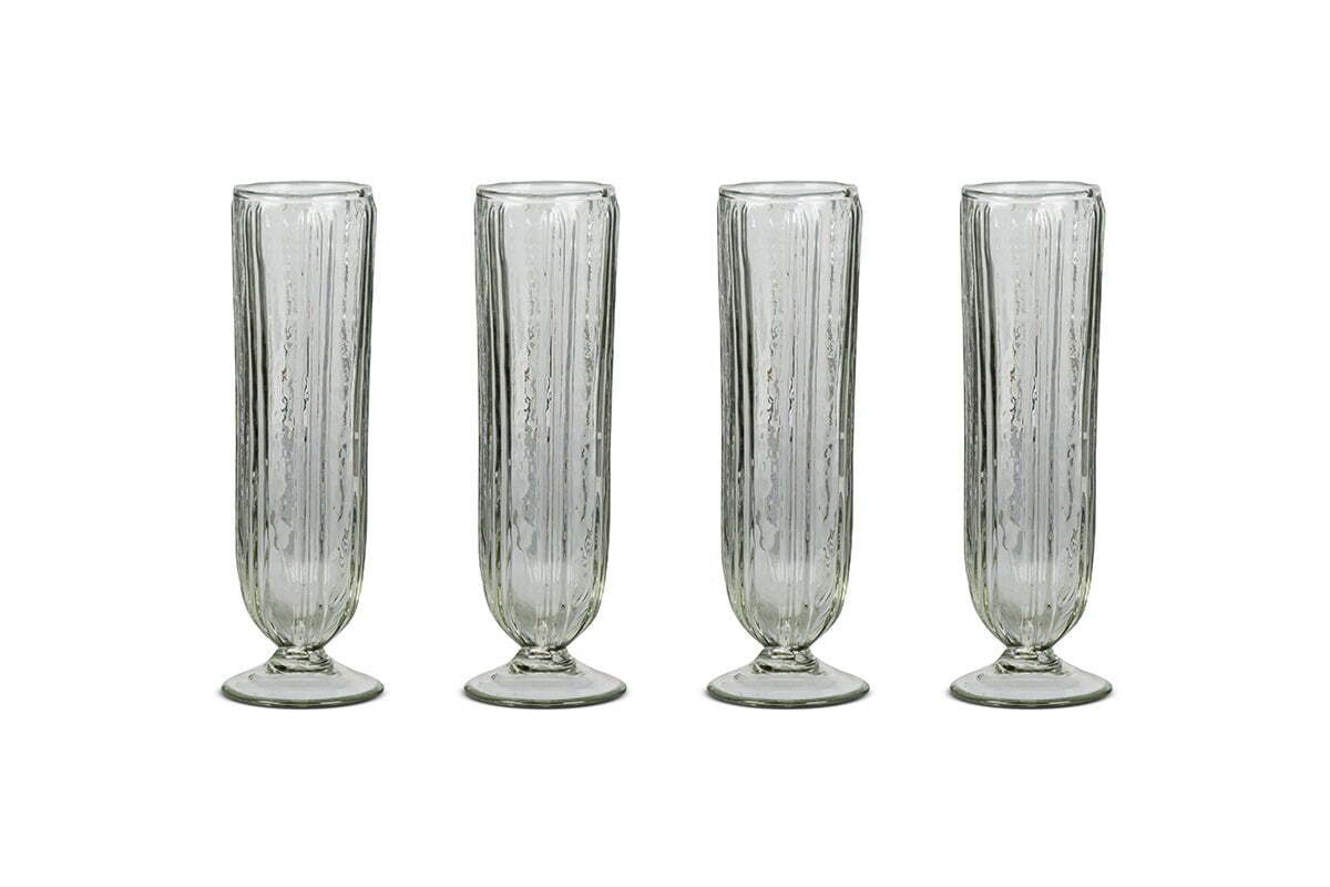 Sigiri Champagne Glass - Clear - (Set of 4)