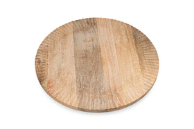Soria Mango Wood Lazy Susan - Natural