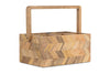 Sukha Mango Wood Caddy - Natural