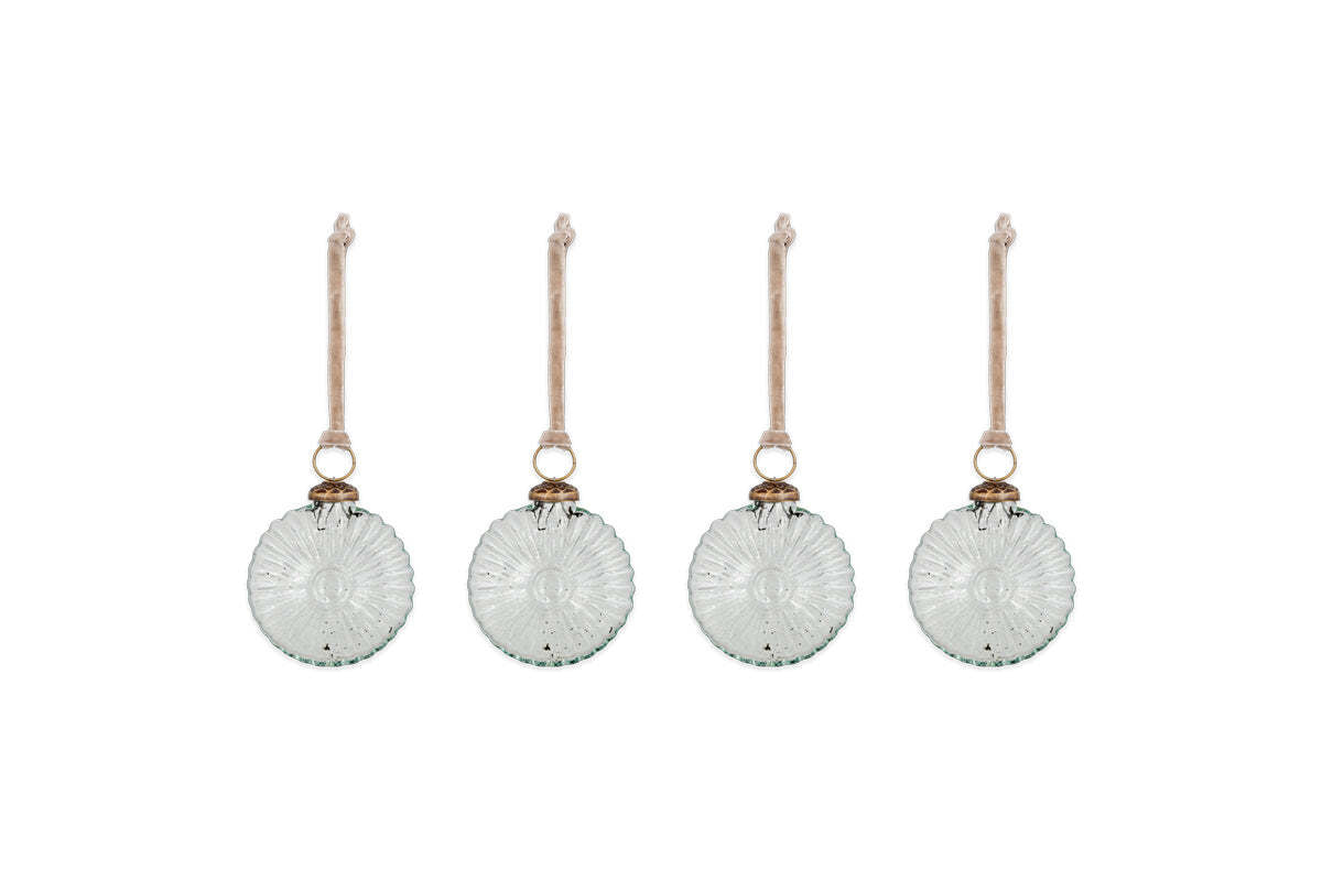 Sundara Baubles - Clear - (Set of 4)