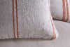 Tajana Linen Stripe Cushion Cover - Rust-Trade nkuku