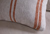 Tajana Linen Stripe Cushion Cover - Rust-Trade nkuku