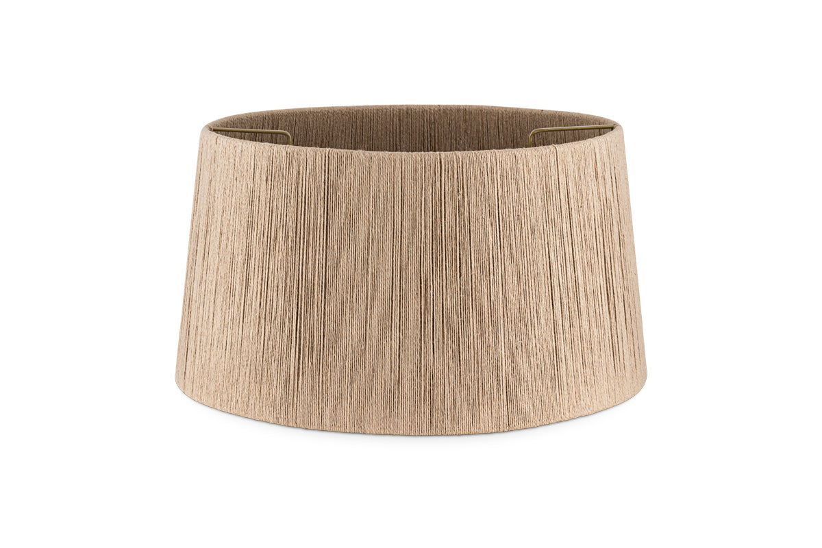 Tiwa Woven Jute Lampshade - Natural-Trade nkuku