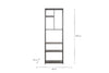 Tanvi Display Shelf - Black - Narrow